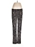 Ecru Paisley Black Casual Pants Size 6 - photo 1