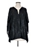 MICHAEL Michael Kors 100% Polyamide Black 3/4 Sleeve Blouse Size S - photo 1