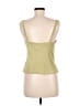 Spiegel 100% Polyester Green Leather Top Size 6 - photo 2