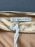 Here Comes the Sun Metallic Tan Cocktail Dress Size S - photo 4