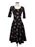 Lularoe Hearts Black Cocktail Dress Size XS - photo 1