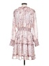 Unbranded 100% Polyester Paisley Pink Casual Dress Size S - photo 2