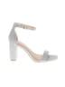 INC International Concepts Silver Sandals Size 9 - photo 1