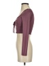 Shein Burgundy Long Sleeve Top Size S - photo 5