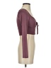 Shein Burgundy Long Sleeve Top Size S - photo 4