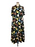 ELOQUII Print Black Casual Dress Size 26 - photo 1