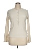Athleta Ivory Long Sleeve Henley Size XL - photo 1