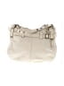 Assorted Brands 100% Leather Ivory White Leather Shoulder Bag One size - photo 1