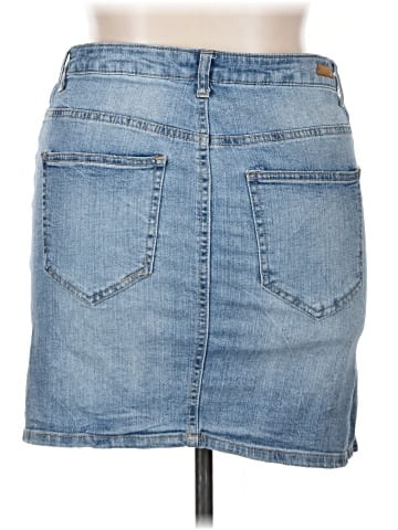 Almost Famous Denim Skirt (view 2)