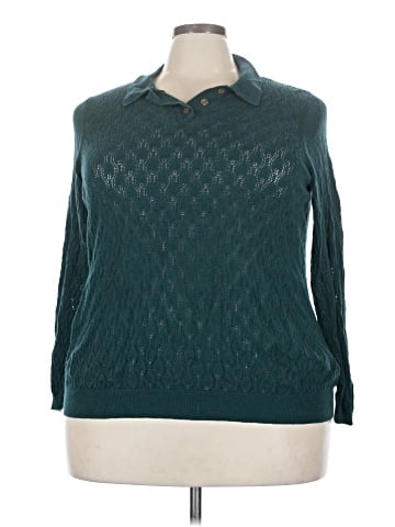 ModCloth Long Sleeve Polo (view 1)