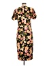 Alexia Admor Floral Black Cocktail Dress Size L - photo 2