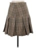 BB Dakota by Steve Madden Plaid Brown Formal Skirt Size 4 - photo 1