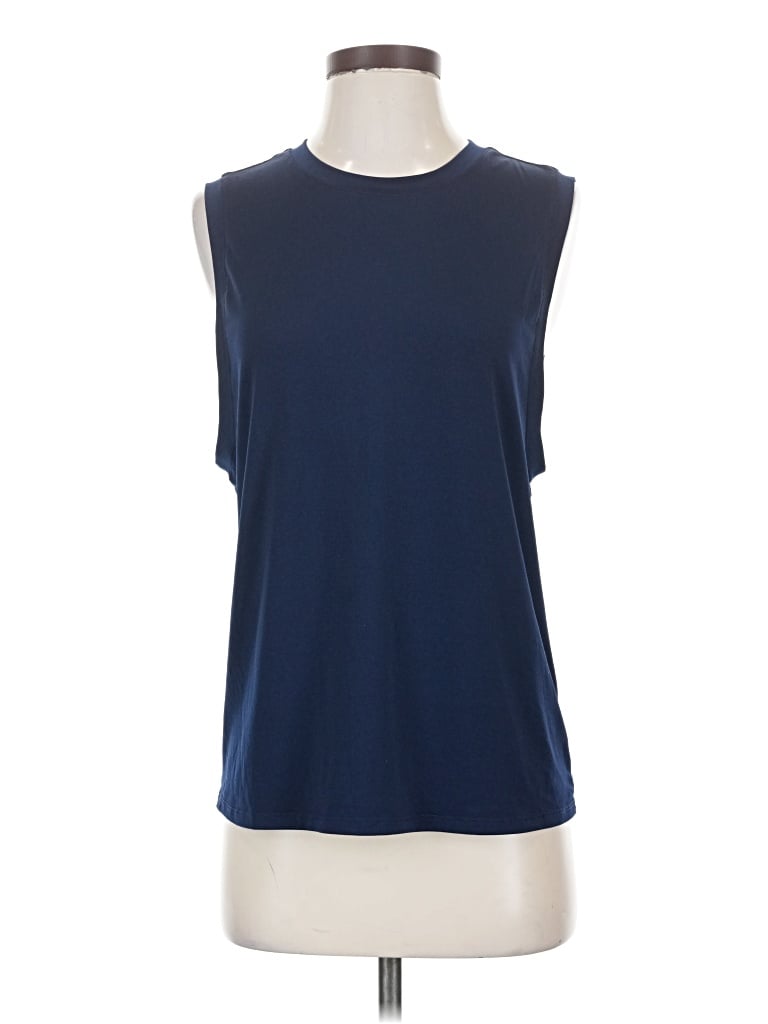 Pre-owned Fabletics Sleeveless T-shirt In Blue