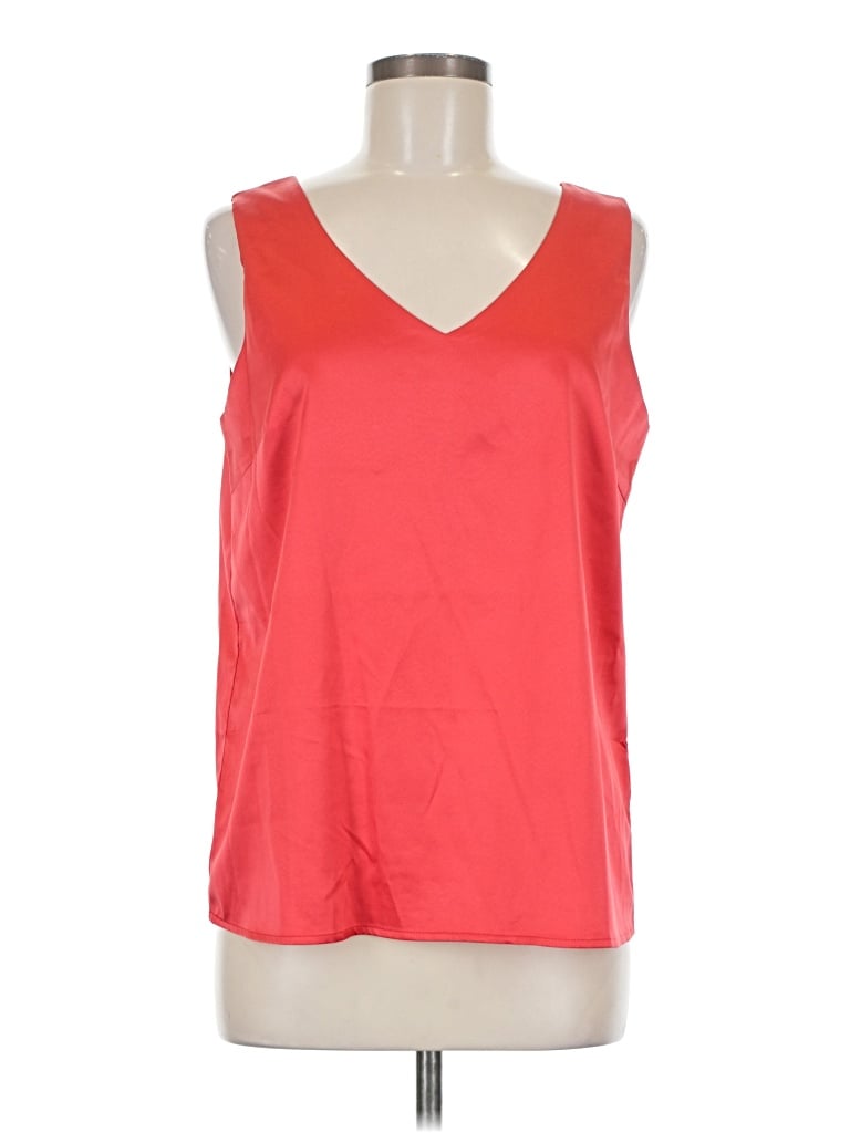 Assorted Brands Sleeveless Top Red V-neck Tops