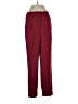 Express 100% Polyester Solid Burgundy Casual Pants Size 4R - photo 1