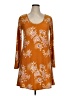 Mudd Orange Casual Dress Size XL - photo 1