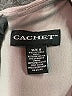 Cachet Solid Gray Casual Dress Size 8 - photo 7