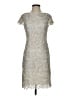 Alice + Olivia Silver Cocktail Dress Size 4 - photo 1