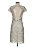Alice + Olivia Silver Cocktail Dress Size 4 - photo 2