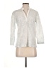 J. McLaughlin Ivory 3/4 Sleeve Blouse Size 2 - photo 1