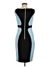 Jax Color Block Blue Cocktail Dress Size 8 - photo 2