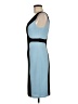 Jax Color Block Blue Cocktail Dress Size 8 - photo 5