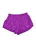 Nike 100% Polyester Purple Athletic Shorts Size M - photo 1