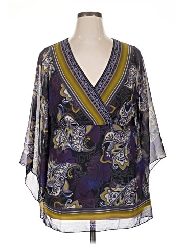 Avenue 3/4 Sleeve Blouse (view 1)