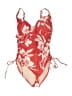 Kona Sol Red One Piece Swimsuit Size XL - photo 1