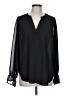 Torrid 100% Polyester Black Long Sleeve Blouse Size Lg Plus (0) - photo 1