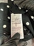 Gap 100% Rayon Polka Dots Black Long Sleeve Blouse Size L - photo 8