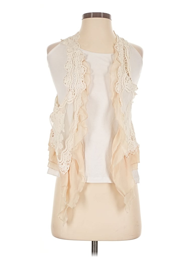Pre-owned Umgee Kimono In Ivory