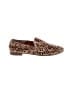 Lucky Brand 100% Leather Animal Print Brown Flats Size 7 1/2 - photo 1