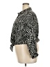 Simply Vera Vera Wang 100% Polyester Animal Print Black Long Sleeve Blouse Size XXL - photo 5