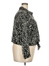 Simply Vera Vera Wang 100% Polyester Animal Print Black Long Sleeve Blouse Size XXL - photo 4