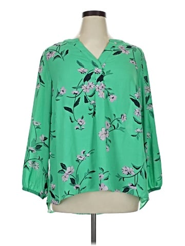 T Tahari 3/4 Sleeve Blouse (view 1)