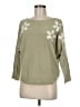 Aaeda Green Pullover Sweater Size M - photo 1