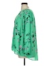 T Tahari 100% Polyester Green 3/4 Sleeve Blouse Size 1X - photo 5