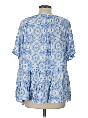 BeachLunchLounge Short Sleeve Blouse (view 2)