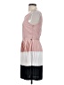 As U Wish 100% Polyester Color Block Pink Cocktail Dress Size 3 - photo 5
