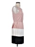 As U Wish 100% Polyester Color Block Pink Cocktail Dress Size 3 - photo 4