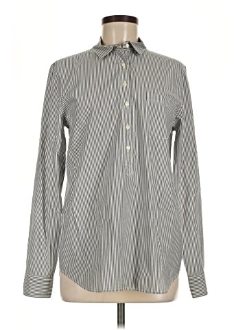 J.Crew Factory Store Long Sleeve Button-Down Shirt (view 1)