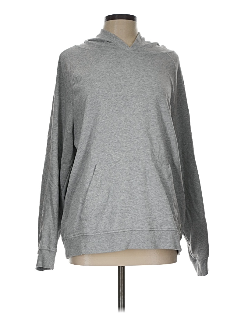 Pre-owned Assorted Brands Pullover Hoodie In Gray
