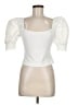 Alice + Olivia White Short Sleeve Top Size M - photo 1