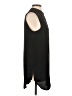 J by Joie 100% Polyester Black Sleeveless Blouse Size S - photo 4