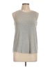 Athleta Gray Sleeveless T-Shirt Size L - photo 1