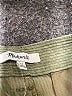 Madewell 100% Polyester Chevron-herringbone Green Casual Pants Size 12 - photo 8