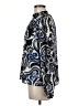 Ann Taylor LOFT Paisley Blue Long Sleeve Blouse Size M - photo 5