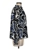 Ann Taylor LOFT Paisley Blue Long Sleeve Blouse Size M - photo 4