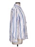 Gap Stripes Blue Long Sleeve Button-Down Shirt Size L - photo 4